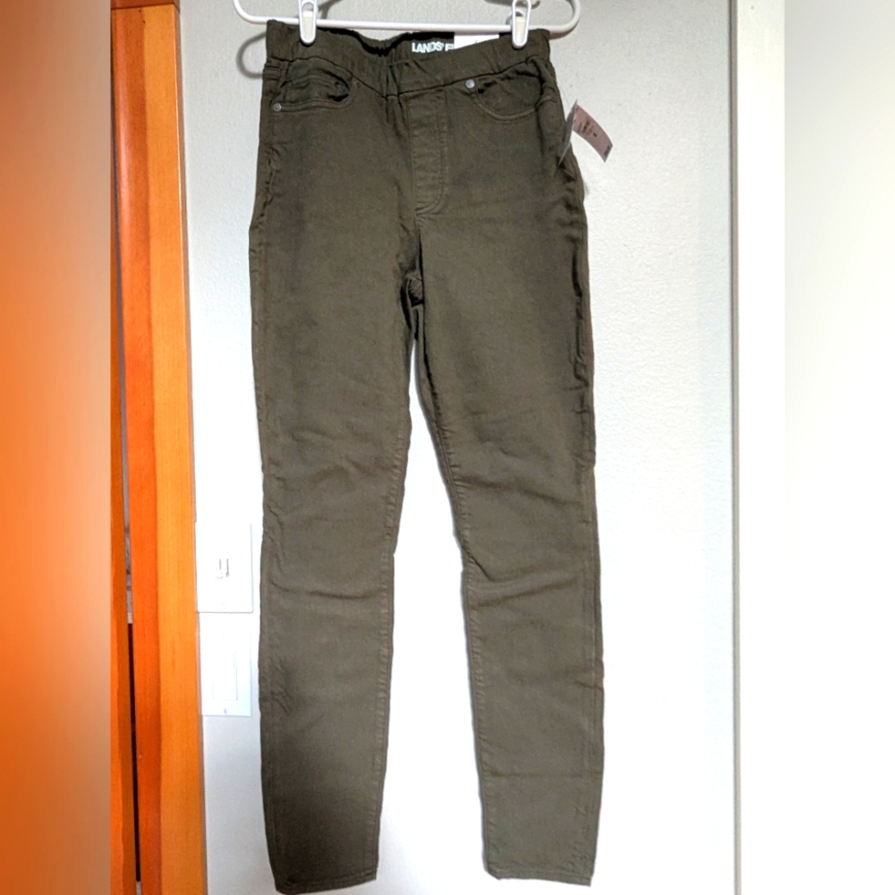 Lands End high rise skinny leg size 6